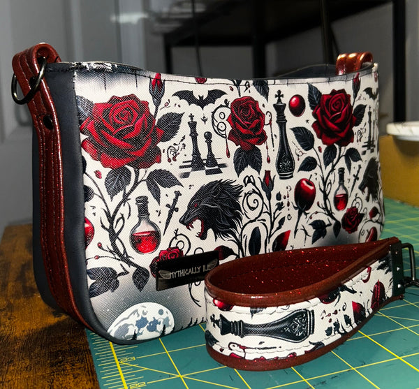 Forks Love Triangle Crossbody
